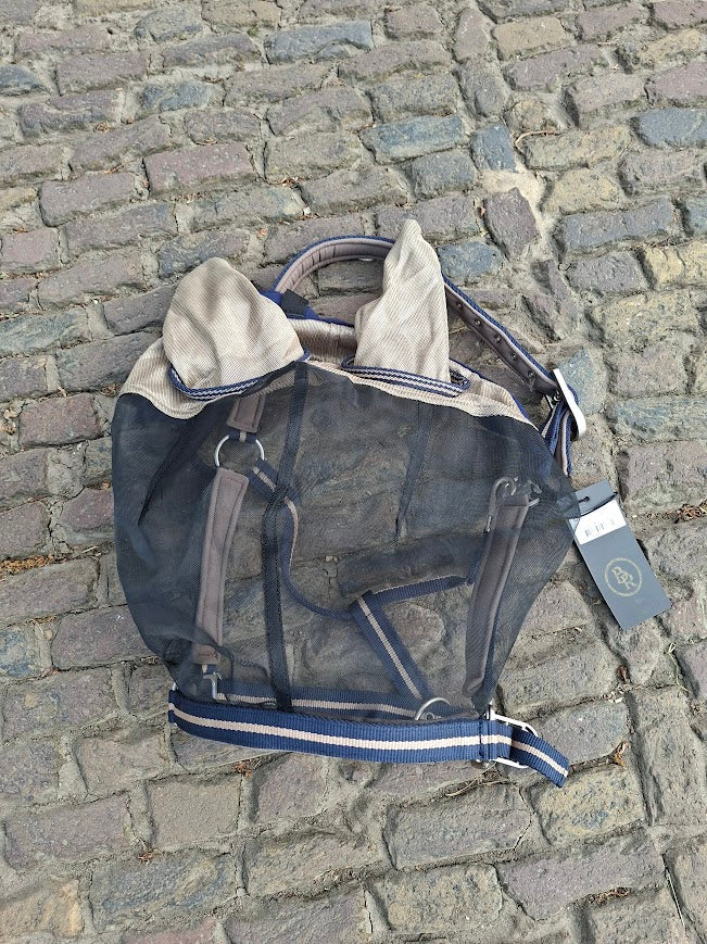 BR halster met vaste vliegenkap Cob en Full