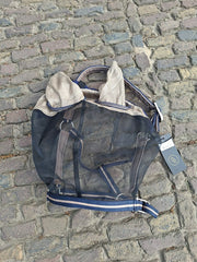 BR halster met vaste vliegenkap Cob en Full