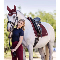 Waldhausen Zadeldekje Riga Velvet Red